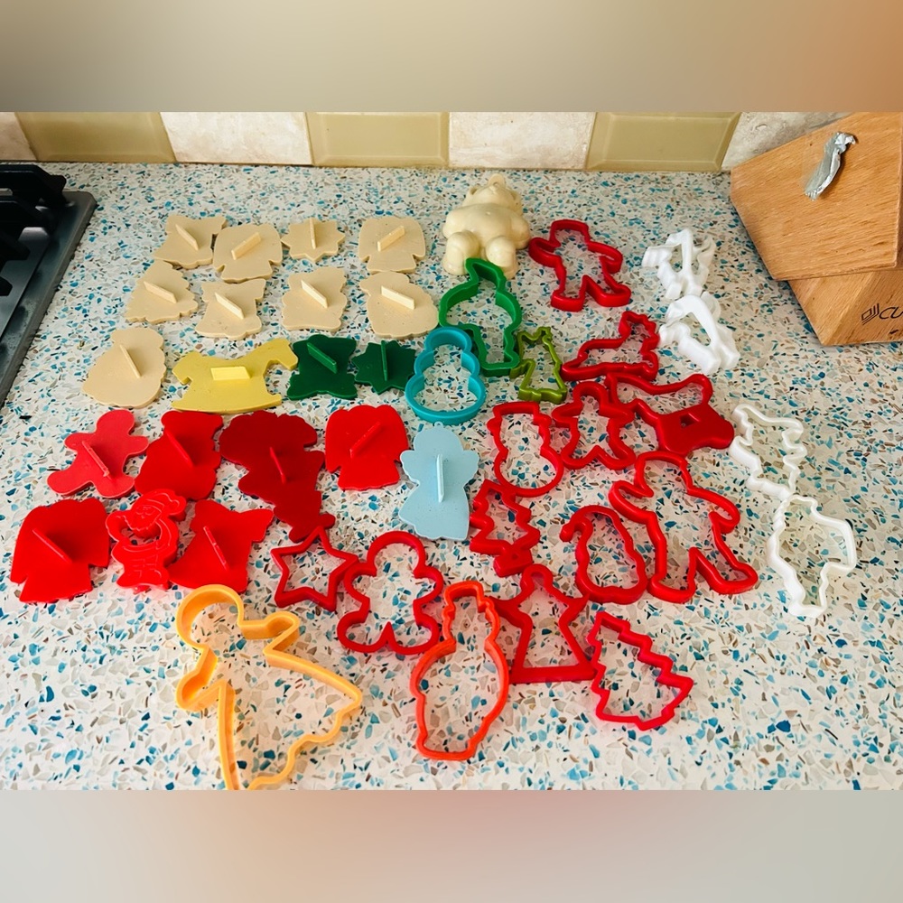 Vintage Hallmark Cookie Cutters -Large Lot of 42